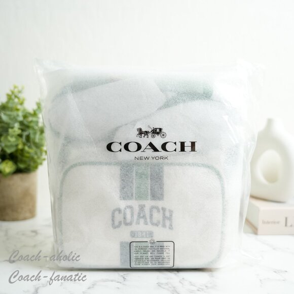 NWT Coach CBM36 Mini Jamie Camera Bag In Signature Canvas With Varsity Stripe - Picture 6 of 8